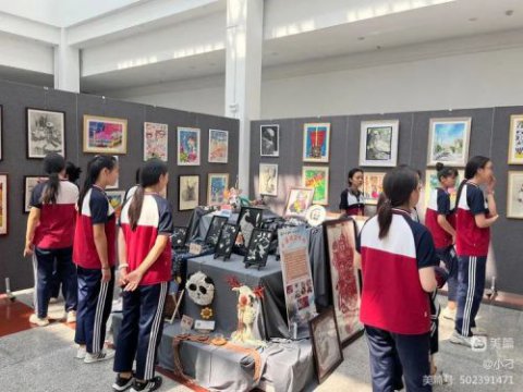 【创建文明校园】乐亭职校组织美育研学活动