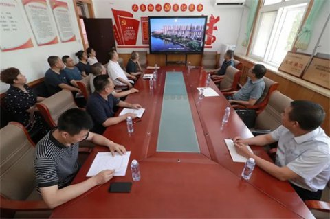 市、县纪委监委领导来乐亭职校开展考察调研工作
