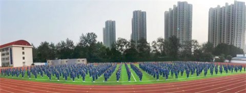 少年自当扶摇上 青春热血正当时｜唐山一职专举行2023级新生军训开营仪式