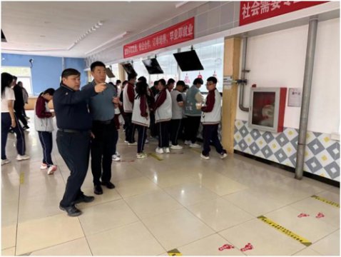 开平职校：迎双节 严督导 保安全 享平安