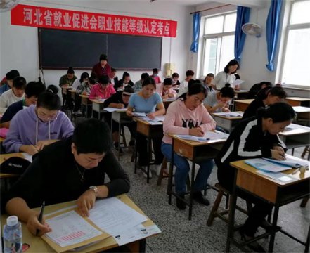 滦南职教中心：保育员技能等级考试圆满结束