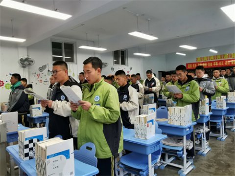 滦南职教中心机电部：晨读成为常态 书声溢满校园