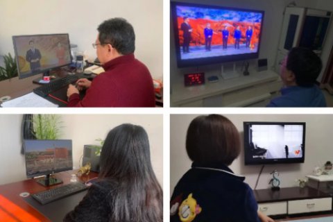 以榜样之光烛照奋进之路——曹妃甸区职教中心党总支组织观看学习《榜样8》专题节目
