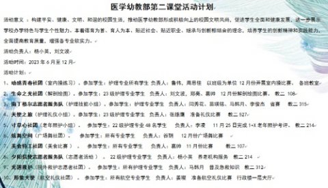 【铸匠魂、育匠心、固匠本】——丰润职教中心医学幼教部第二课堂社团活动成果展示