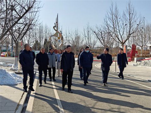 唐山市教育局副局长赵乾莅临滦南职教中心督导检查校园安全工作