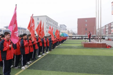 乐亭职校：雷锋精神我传承 争当文明中职生——学雷锋主题升旗仪式