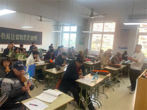 春来征程万里阔，扬帆奋进正当时-----开平职校老年大学开课啦