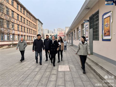 局长韩颖与副局长马婕莅临路南职校进行深入调研，助力学校全面发展