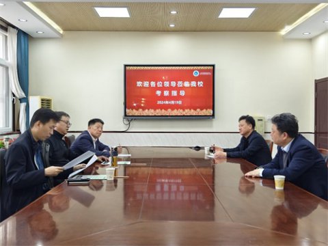 辽宁悦翔信息技术有限公司领导到滦南职教中心考察