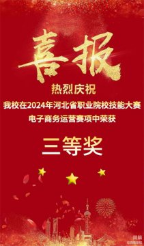 喜报——路南职校学生在省级技能大赛“电子商务运营”赛项中创佳绩！