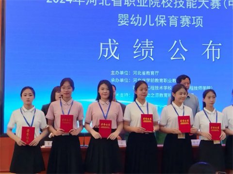 乐亭职校学生在河北省婴幼儿保育技能大赛中荣获三等奖