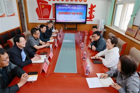 唐山科技职业技术学院来乐亭职校考察交流