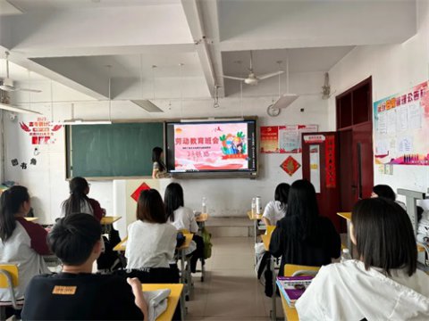 劳模精神永传承，实践体验展风采----开平职校劳动实践系列活动