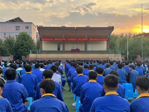 树文明新风 展青春风采——玉田职教中心开展校园文明行为倡议活动
