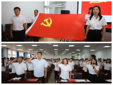 矢志不渝跟党走，以书为径师生行——滦州市职教中心举办“未来工匠”读书行动之七一读书推介会