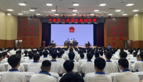 【丰南职教中心】法治校长进校园 普法教育促成长