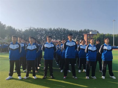 玉田职教中心：多图直击军训现场→