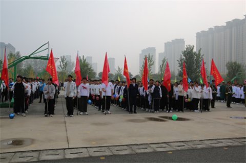 趣享运动 乐享青春——丰润职教中心举办2024年秋季运动会