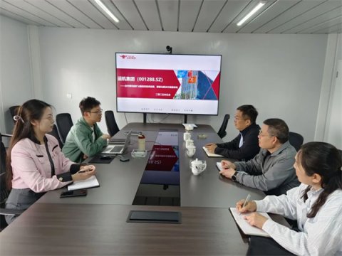 乐亭职校领导赴曹妃甸运机集团考察调研