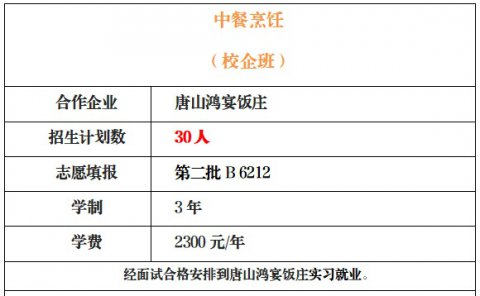 唐山一职专中餐烹饪专业丨寻味鸿宴 “食”光美好 尽“膳”尽美