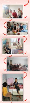 路南职校：盛夏家访路，温情润心田