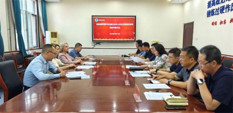 俄罗斯萨马拉国立技术大学领导来滦南职教中心考察交流