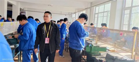 初冬展技艺，考核砺精兵—玉田职教中心圆满完成2023级中级工技能鉴定