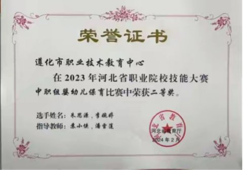 “致闪闪发光的你”优秀毕业生主题系列推文（四）——遵化职校