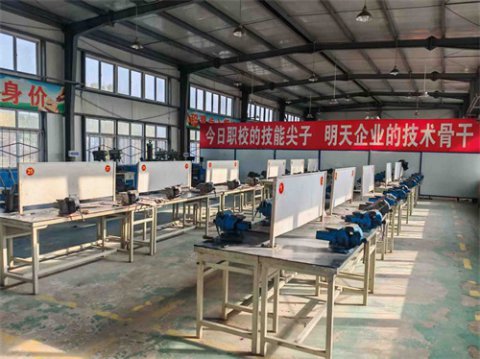 滦南职教中心实训基地系列展示——机械加工技术实训基地