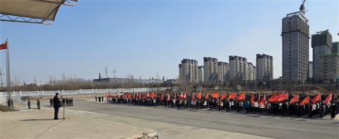 策马扬鞭启新程——丰润综合职教中心新学期升旗仪式圆满举行