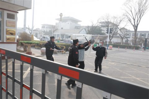 【平安校园】乐亭职校开展反恐防爆应急演练