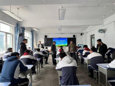 以考促学强技能 匠心筑梦育匠才——滦南职教中心机电部圆满完成中级工技能考试