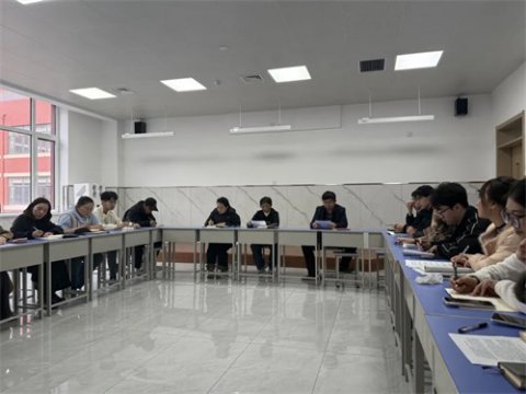 玉田职教中心鸦鸿桥校区召开高一年级“中职三科”教研会议