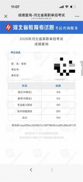 2026年河北省高职单招考试再创佳绩！滦卫学子斩获高分！