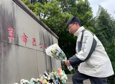 缅怀革命先烈传承红色精神——滦州市职教中心开展“清明节”主题教育活动