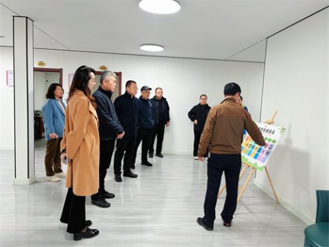 市教育局督查指导我区数字赋能学习型社区建设试点项目申报工作