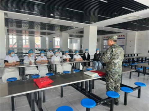鸦鸿桥校区“以训促安 以查护航”筑牢校园饮食安全防线