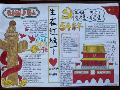 技能节首秀，青春太靓眼！——鸦鸿桥校区手抄报大赛尽显青春风采