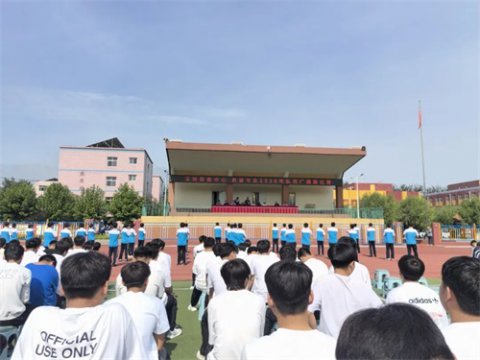 青春飞扬 活力绽放——玉田职教中心机修专业2026年队列广播操比赛圆满举行