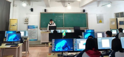蓝相接展风采 匠心课堂育英才——滦南职教中心综合部开展青年教师汇报课活动